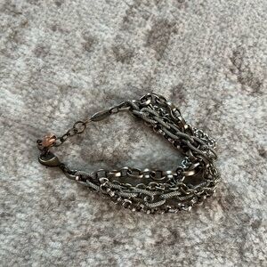 Elegant Silver Chain Bracelet